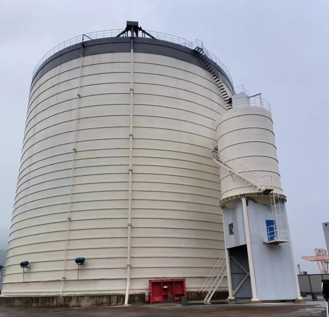 青阳10万吨水泥钢板库