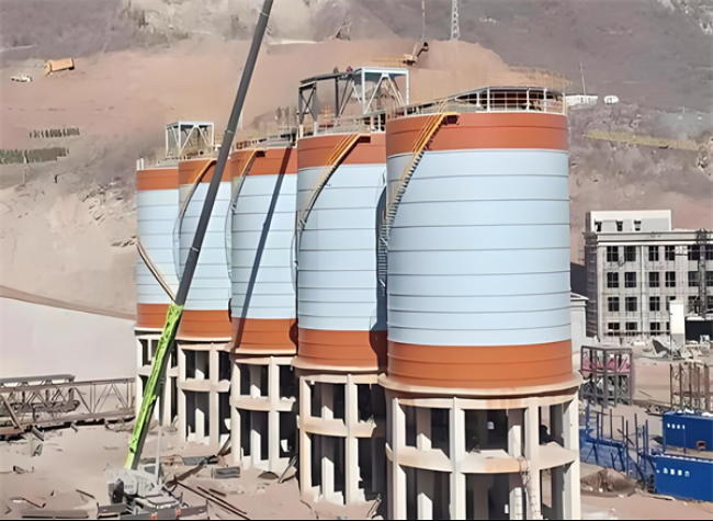 青阳高架钢板仓